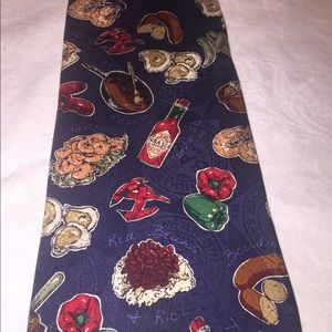 TABASCO NEW ORLEANS CUISINE NECKTIE (BLUE)